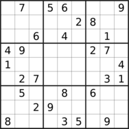 sudoku puzzle published on 2024/03/15