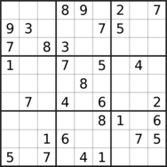 sudoku puzzle published on 2024/03/24