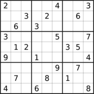 sudoku puzzle published on 2024/03/25