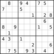 sudoku puzzle published on 2024/04/26