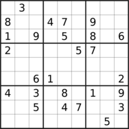 sudoku puzzle published on 2024/04/29
