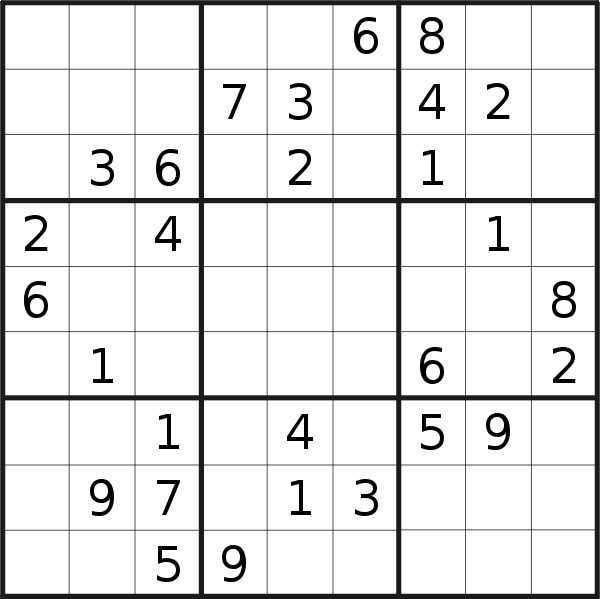 sudoku puzzle published on thursday 3rd of march 2022