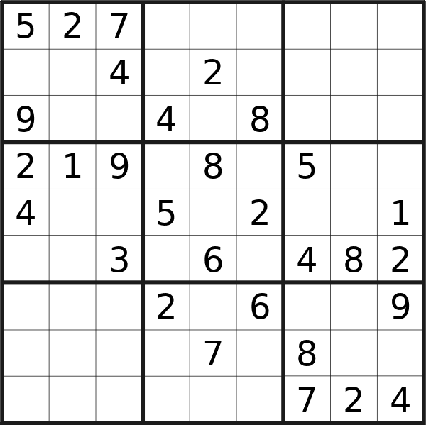 Il sudoku dell'altro ieri