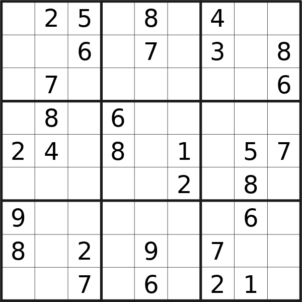 Il sudoku di ieri