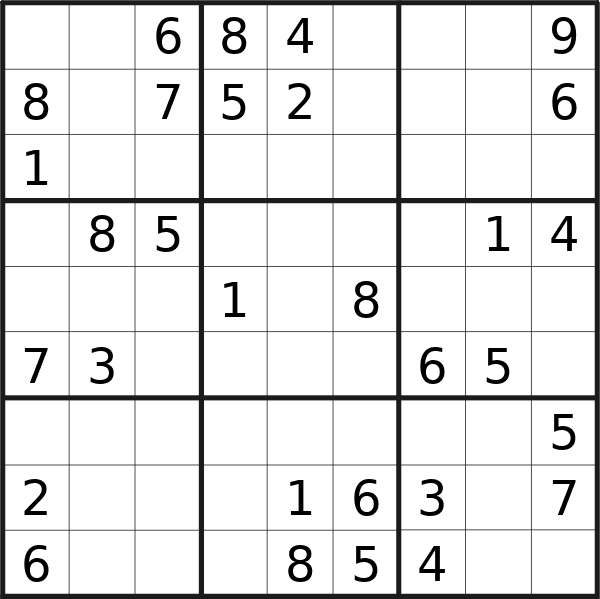 Il sudoku di martedì scorso