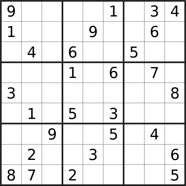 Il sudoku dell'altro ieri