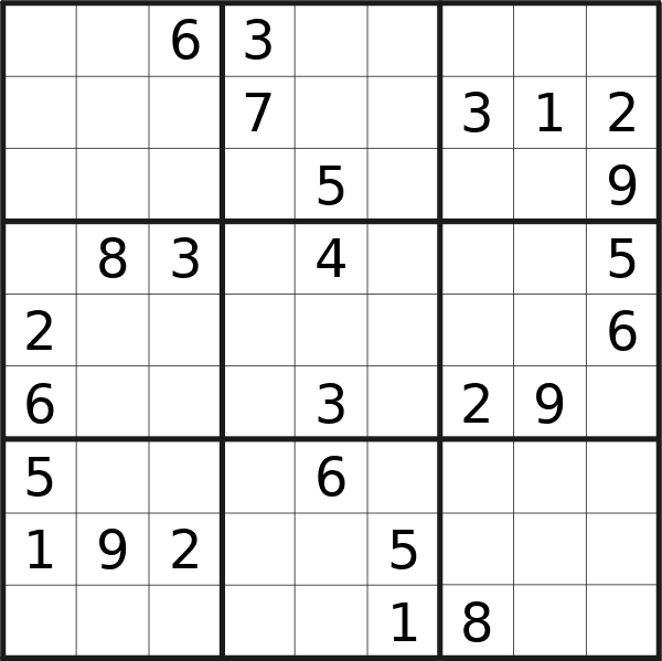 Il sudoku di venerdì 8 novembre 2024