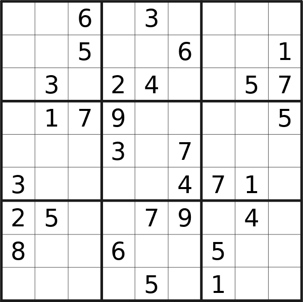 Il sudoku di venerdì 13 dicembre 2024