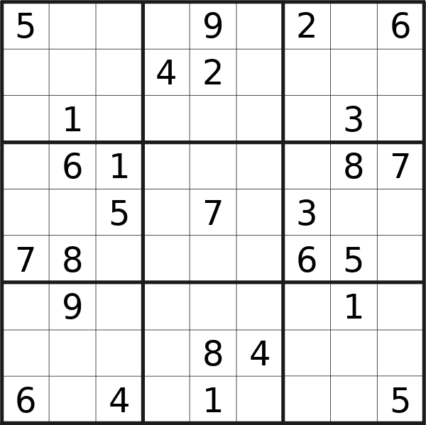 Il sudoku di oggi