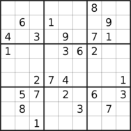 Latest Very Difficult Sudoku Puzzles Updated List