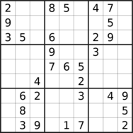 sudoku puzzle published on 2024/04/30