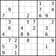 sudoku puzzle published on 2024/05/01